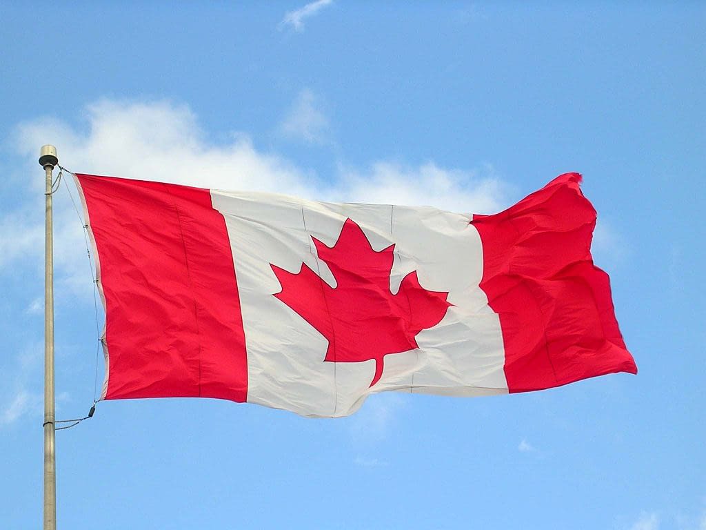 Canada flag halifax