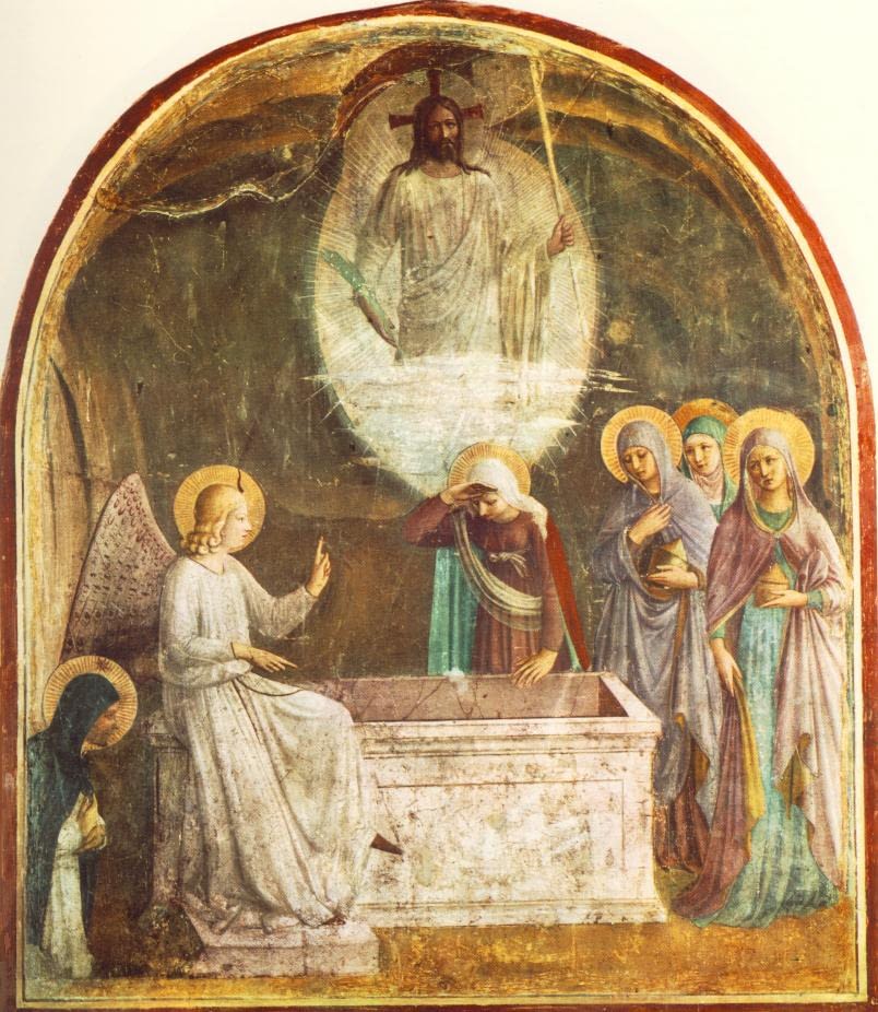 First moments of Christ's Resurrection